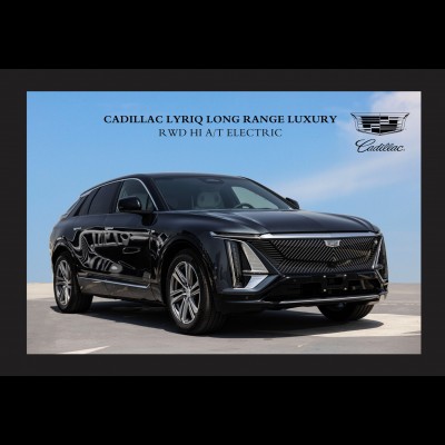 CADILLAC LYRIQ LONG RANGE LUXURY RWD HI A/T ELECTRIC