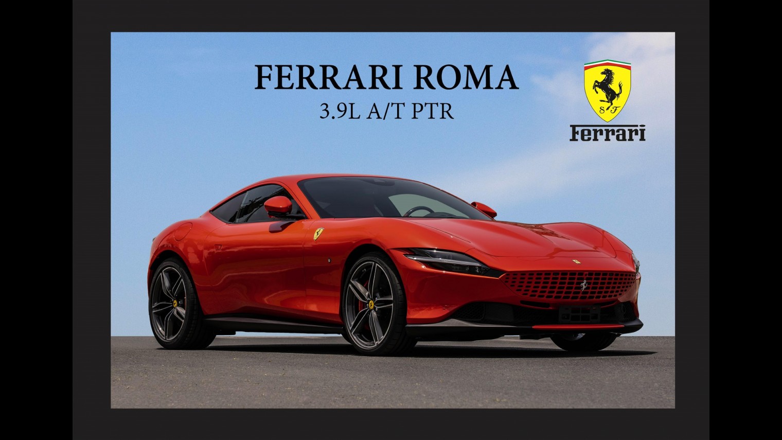 FERRARI ROMA 3.9L AUTOMATIC TRANSMISSION MODEL YEAR 2023