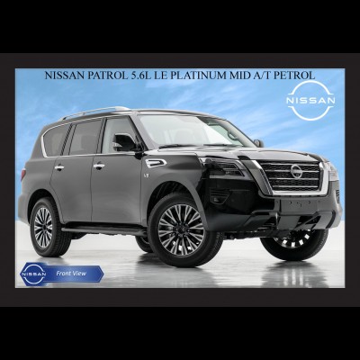NISSAN PATROL 5.6L LE PLATINUM MID A/T PETROL