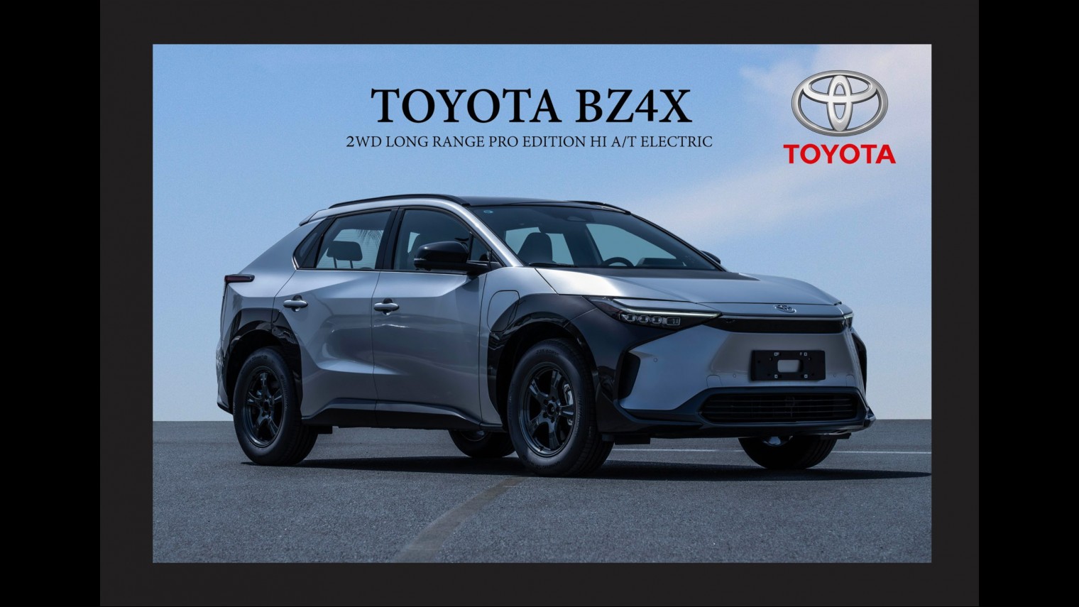 TOYOTA BZ4X 2WD LONG RANGE PRO EDITION HI A/T ELECTRIC