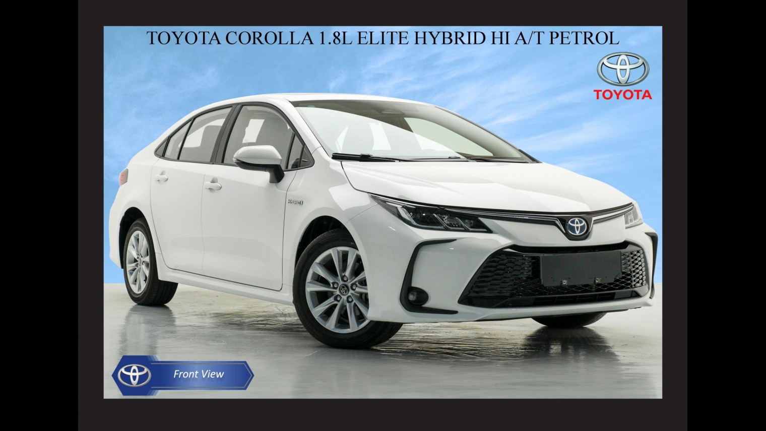 TOYOTA COROLLA 1.8L ELITE HYBRID HI A/T PETROL