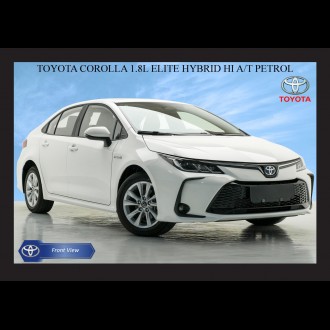 TOYOTA COROLLA 1.8L ELITE HYBRID HI A/T PETROL