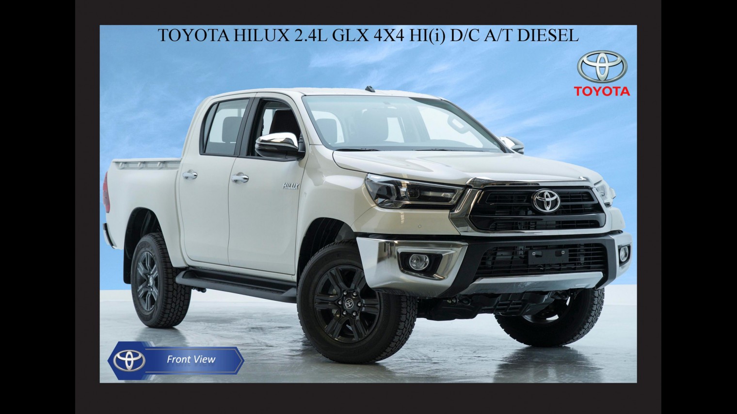TOYOTA HILUX 2.4L GLX 4X4 HIi) D/C A/T DIESEL