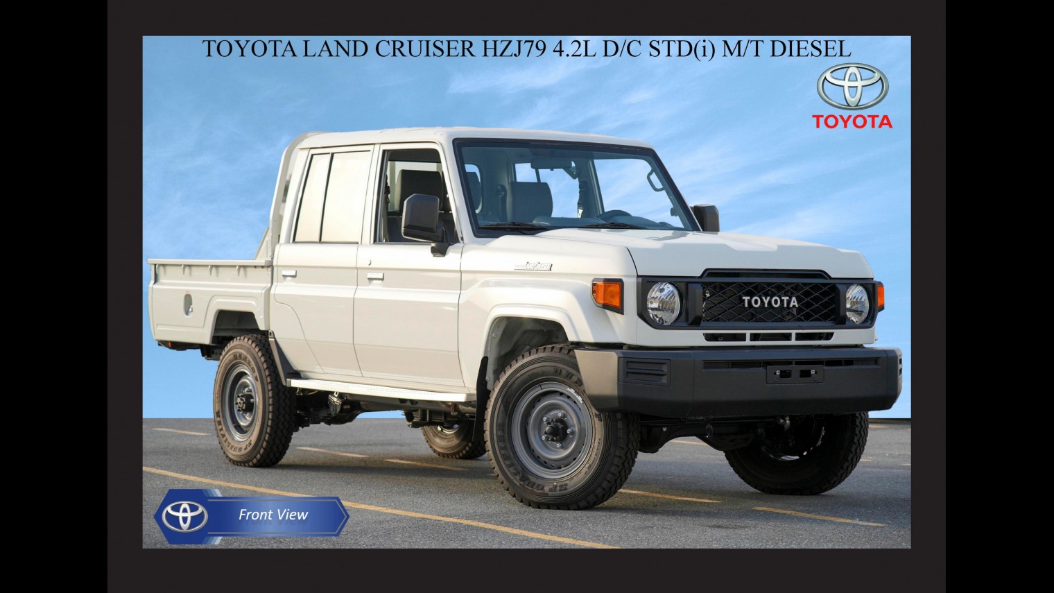 TOYOTA LAND CRUISER HZJ79 4.2L D/C STD(i) M/T DIESEL