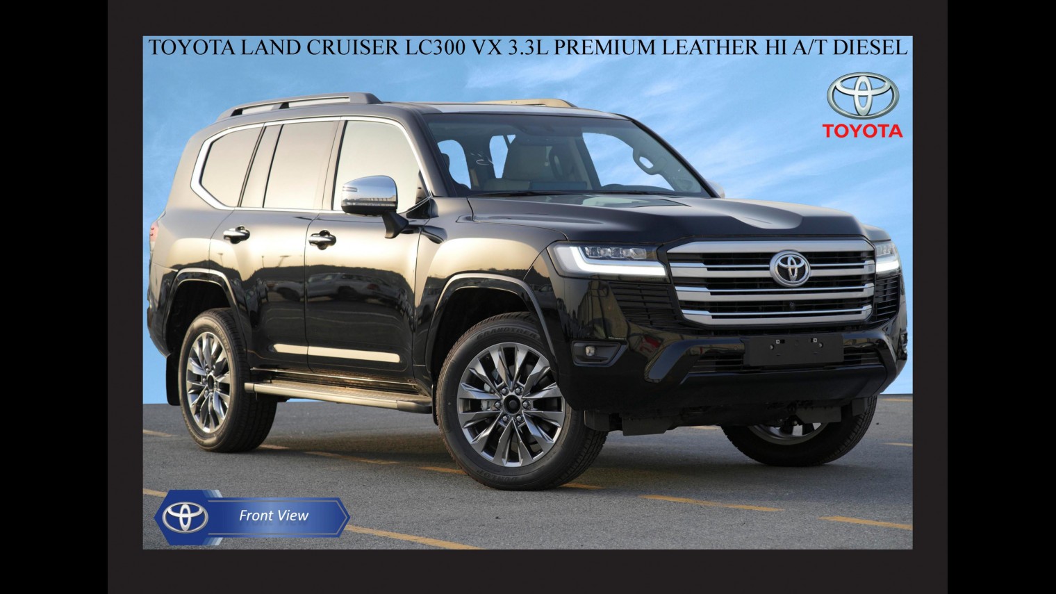 TOYOTA LAND CRUISER LC300 VX 3.3L PREMIUM LEATHER HI A/T DIESEL